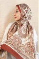 Ürgüp Model Retro Şal - Kahverengi