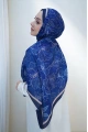 Zambak Model Retro Desen Retro Şal - 1