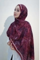 Zambak Model Retro Desen Retro Şal - 11
