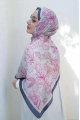 Zambak Model Retro Desen Retro Şal - 2