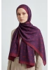 Puantiyeli Model Retro Desen Şal - 1