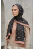 Puantiyeli Model Retro Desen Şal - 7