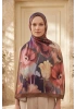 Spring Model Retro Desen Şal Lale - 5