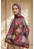 Spring Model Retro Desen Şal Lale - 11