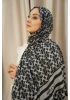 C Model Çift Taraflı Kaşmir Şal - 1