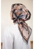 Çiçek Soft Pamuk Eşarp - 3