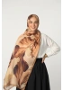 Duha Model Retro Desen Şal - 3