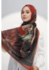 Esinti Model Retro Desen Retro Şal - 5