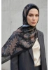 Fleur Model Retro Desen Şal - 10