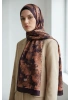 Fleur Model Retro Desen Şal - 2