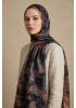 Fleur Model Retro Desen Şal - 4