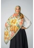 Manolya Model Retro Desen Şal - 1