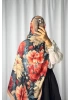 Manolya Model Retro Desen Şal - 11