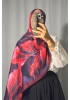 Duha Model Retro Desen Şal - 1