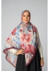 Manolya Model Retro Desen Şal - 2