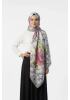 Manolya Model Retro Desen Şal - 9