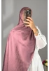 Nora Desen Shine Glow Şal  Gül Kurusu