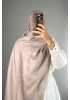 Nora Desen Shine Glow Şal Vizon