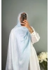 Nora Desen Shine Glow Şal Bebe mavisi