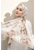 Roses Model Vual İpek Şal - 1