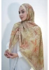 Zambak Model Retro Desen Retro Şal - 12