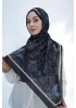 Zambak Model Retro Desen Retro Şal - 13