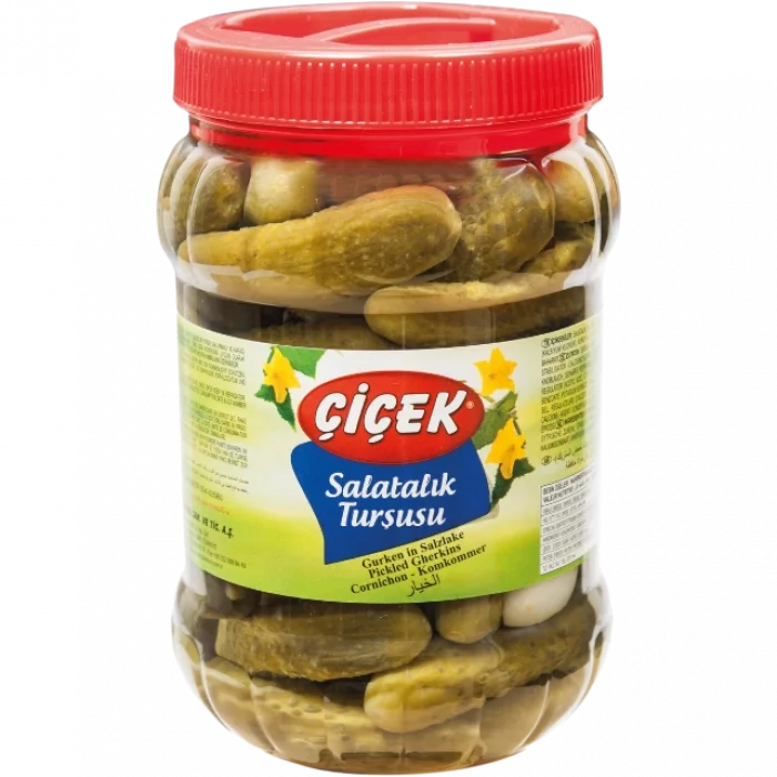 ÇİÇEK 1 NO SALATALIK TURŞU 1500 GR X12