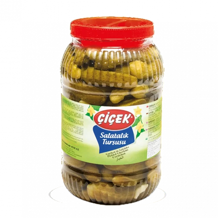 ÇİÇEK 2 NO SALATALIK TURŞU 3 KG X6
