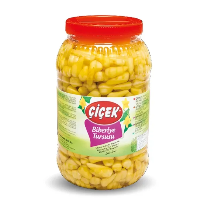 ÇİÇEK BİBERİYE BİBER TURŞU 3 KG X6