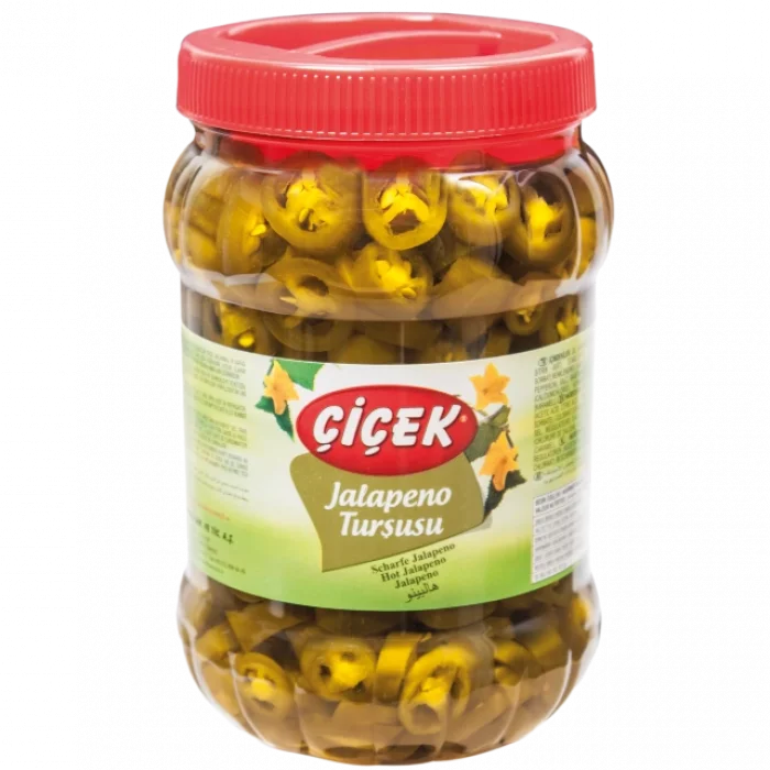 ÇİÇEK JELAPENO BİBER TURŞU 1500 GR X12