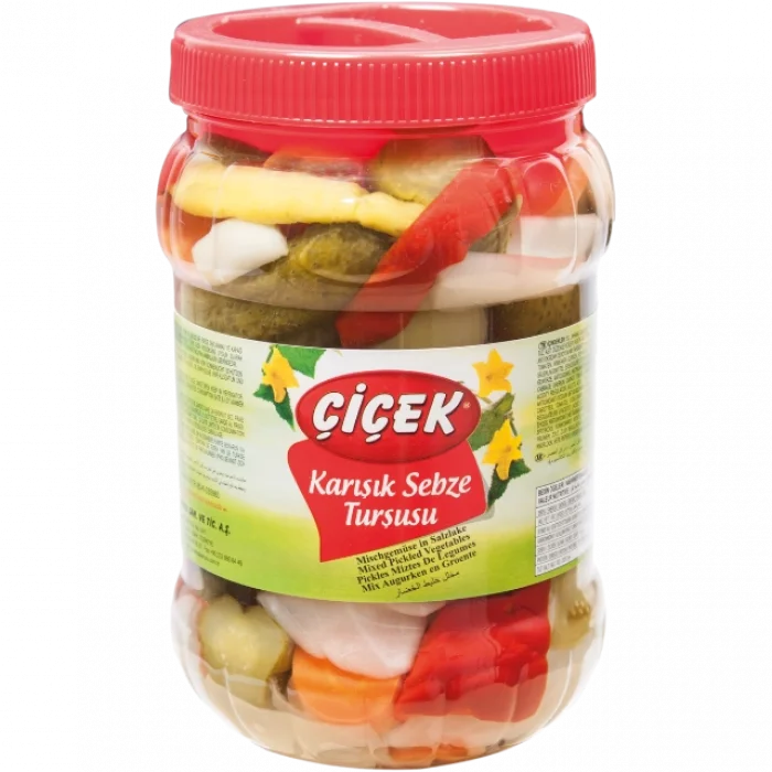 ÇİÇEK TÜRLÜ TURŞU 1500 GR X12
