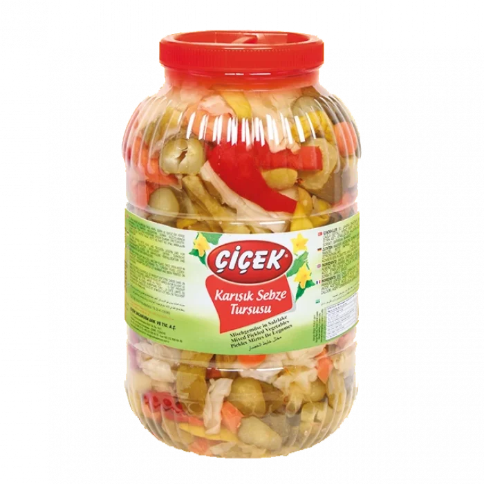 ÇİÇEK TÜRLÜ TURŞU 5 KG X4