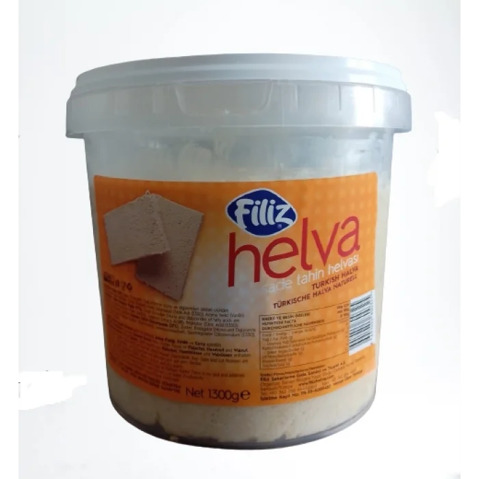 FİLİZ HELVA SADE 1300 KOVA GR X4