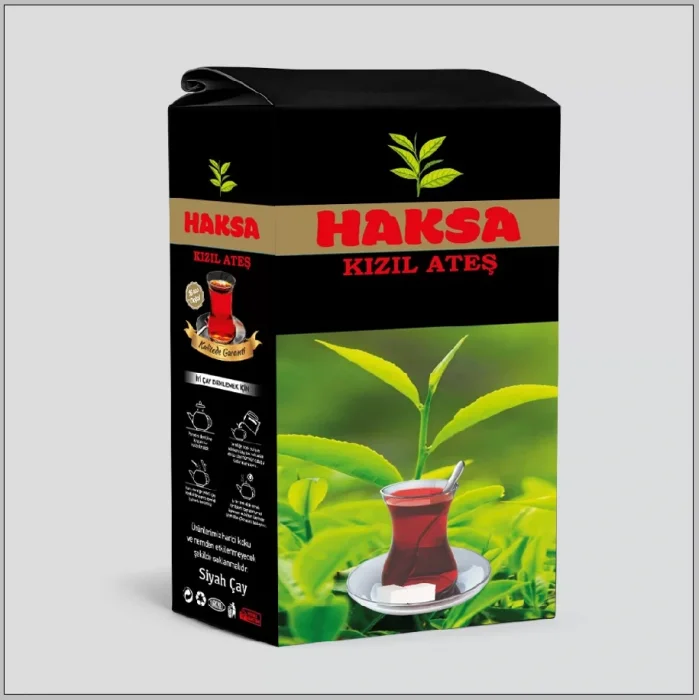 HAKSA KIZILATEŞ ÇAY 1000 GR X 12