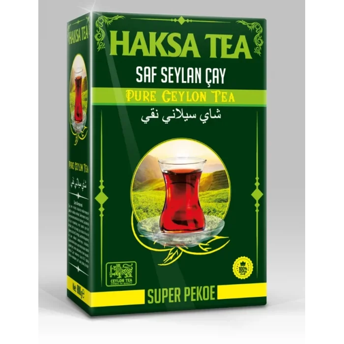HAKSA TEA SAF SEYLAN ÇAY 400 GR X20