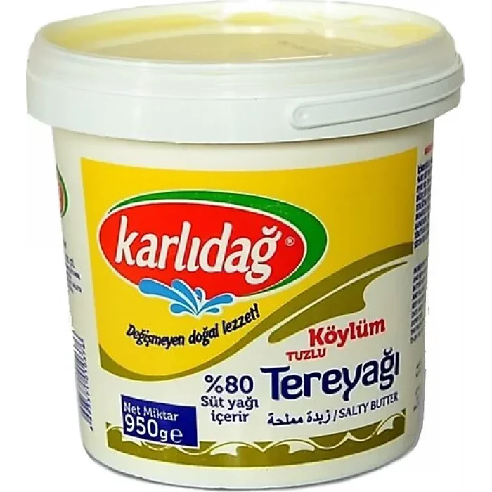 KARLIDAĞ TUZLU TEREYAĞI 950 GR X6