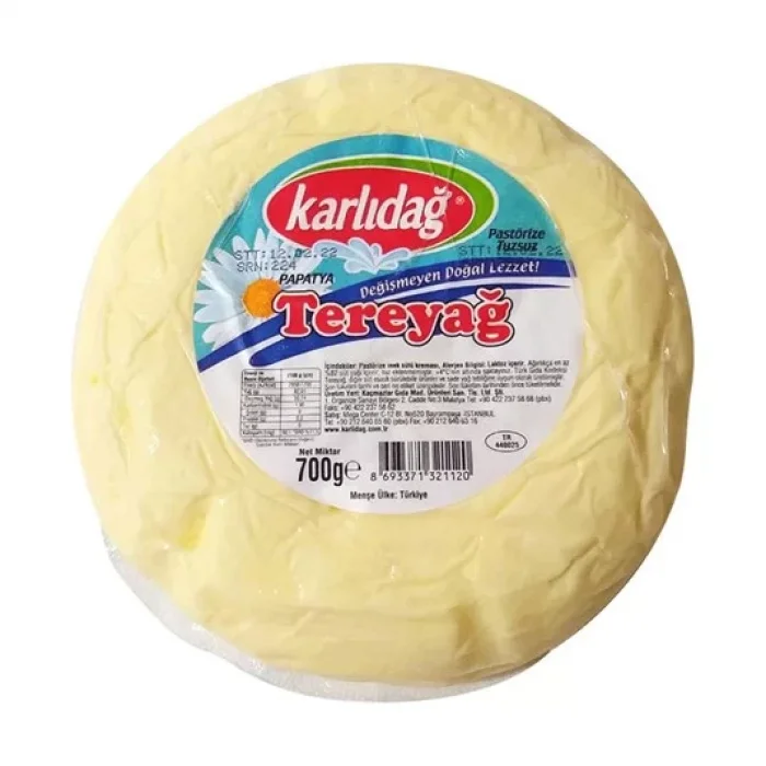 KARLIDAĞ TUZSUZ TEREYAĞI PAPATYA 900 GRX12