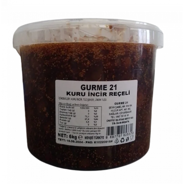 SOSÇUZADE PARÇ.İNCİR REÇELİ 7 KG
