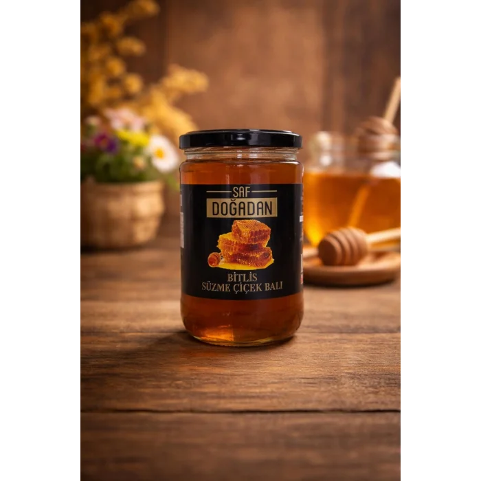 SAF DOĞADAN SÜZME ÇİÇEK BAL 850 GR X12