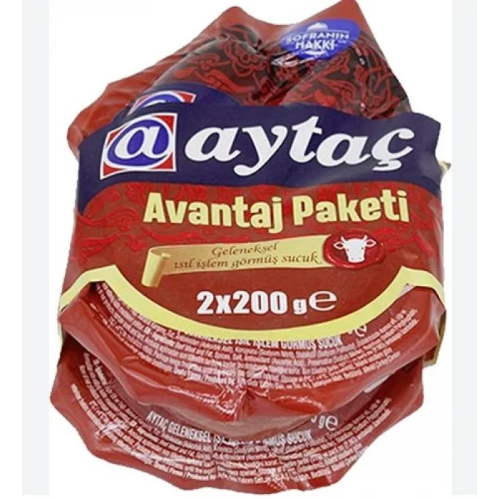 AYTAÇ DANA KANGAL SUCUK 2X220GR*4
