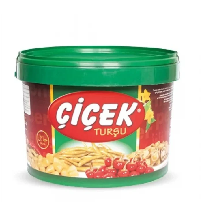 ÇİÇEK JELAPENO BİBER TURŞU KOVA 10 KG