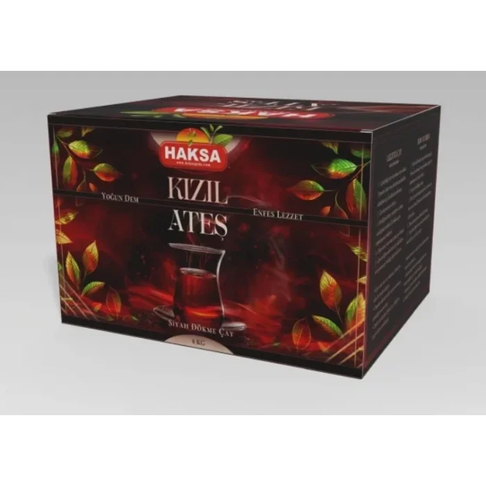 HAKSA K.ATEŞ POŞET DEMLİK BERGA ÇAY 6 KG (40 G) X1