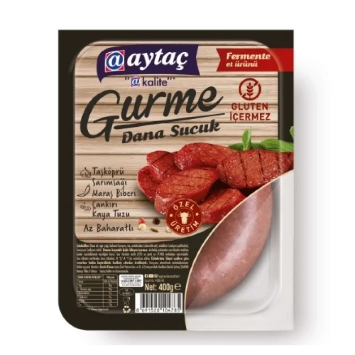 AYTAÇ GURME FERMENTE ÖZEL KANGAL SUCUK 400GR*6