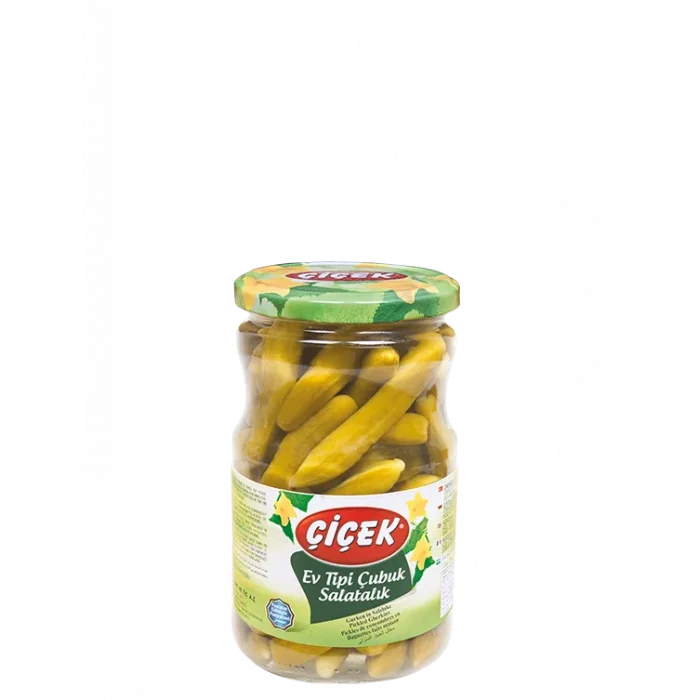ÇİÇEK 2 NO ÇUBUK SALATALIK TURŞU 720 GR X12