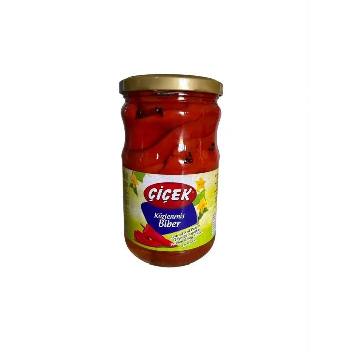 ÇİÇEK KÖZLENMİŞ BİBER 660 GR X12