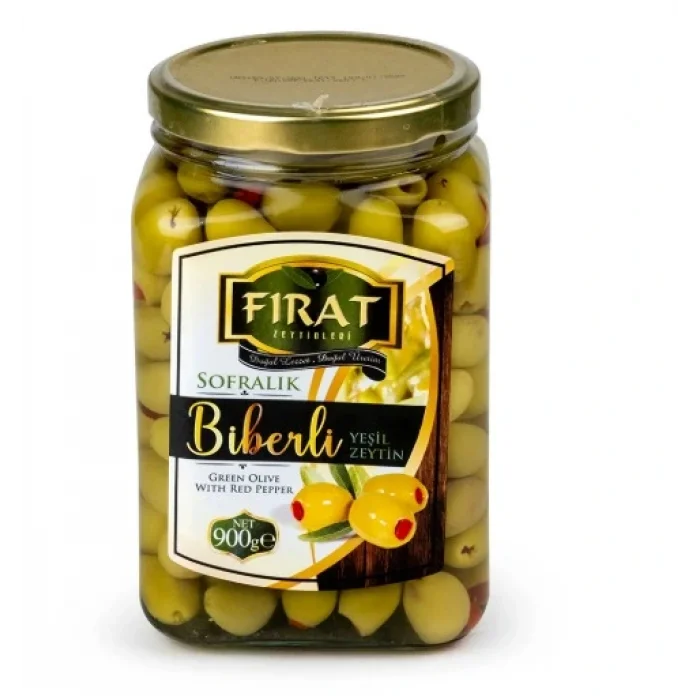 FIRAT YEŞİL BİBERLİ CAM 900 GR X 6