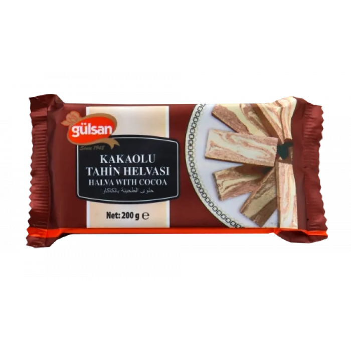 GÜLSAN KAKAOLU HELVA 200 GR X 24