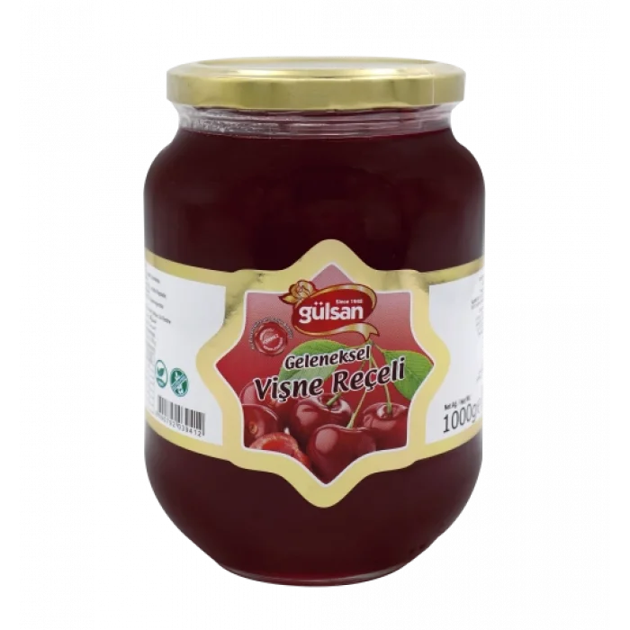GÜLSAN VİŞNE REÇELİ CAM 1000 GR X 6