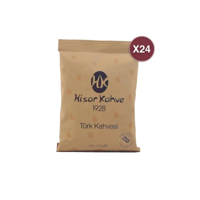 HİSAR TÜRK KAHVESİ 100GR*24*4