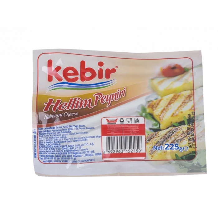 KEBİR HELLİM PEYNİR 225g X12